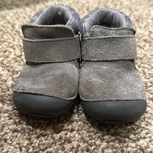 Grey Suede Stride Rite Soft Motion